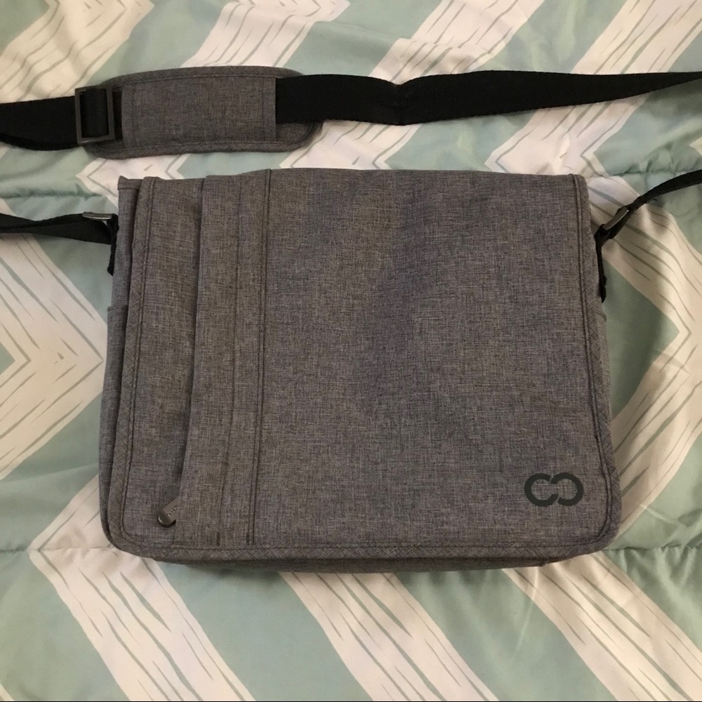 CaseCrown "Campus Messenger" Canvas Laptop Bag